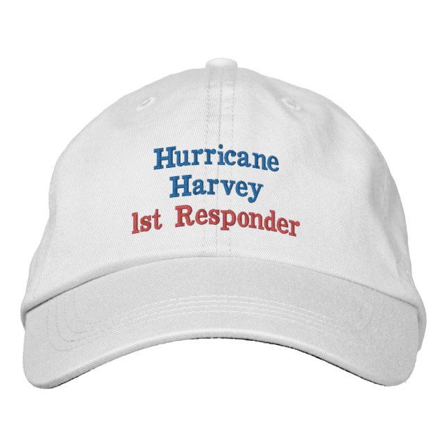 Boné Que responde de Harvey do furacão ø (Frente)