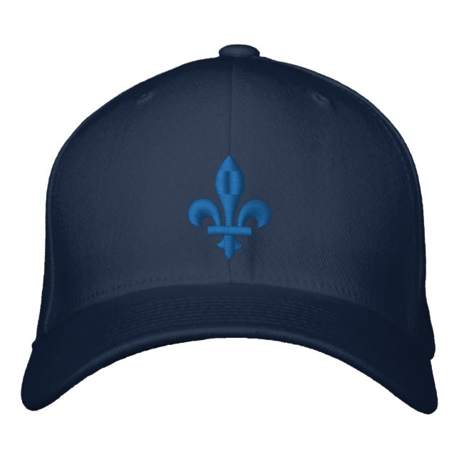 Boné Quebec Livre Fleur de Lis Personalize-o! (Frente)