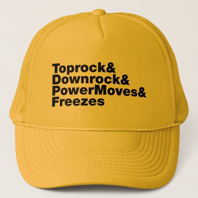 Boné Quebrando Movimentos (Breakdancing) (Frente)