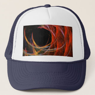 Boné Quebrando o Chapéu de Abstrato de Círculo