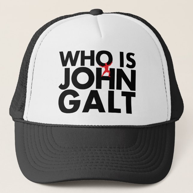 Boné Quem é John Galt (Frente)