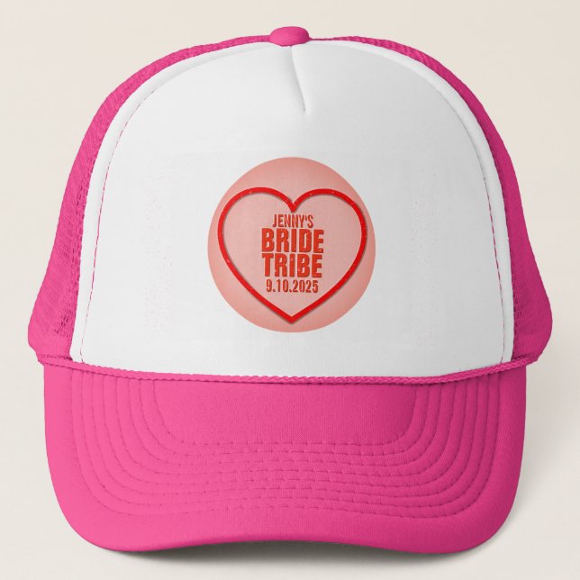 Boné Querida Noiva Personalizada Tribo (Frente)