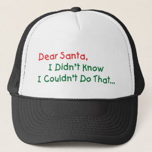 Boné Querido Papai Noel, Eu Não Sabia Que Não Podia Faz
