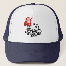 Boné Querido Papai Noel Eu Posso Explicar Caneca de Nat