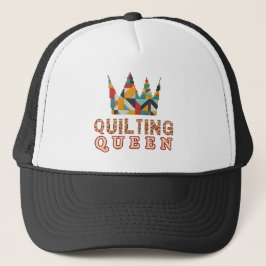 Boné Quilting Queen - Funny Quilter - Quilting Lovers