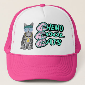 Boné Quimio Legal Cats Trucker Hat
