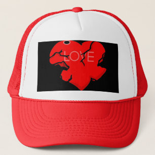 Boné Rachado + Coração quebrado