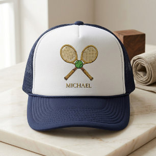 Boné Rackets de Ténis Personalizados com Nome