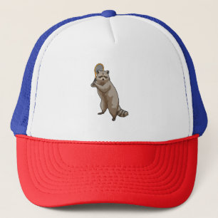 Boné Racoon em Tênis com raquete Tênis