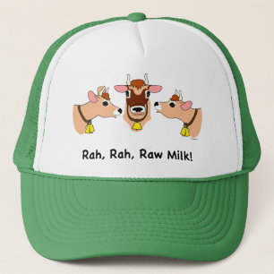 Boné Rah, Rah, leite cru!