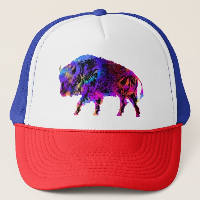 Boné Rainbow Bison Buffalo (Frente)