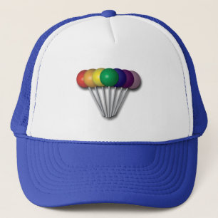 Boné Rainbow Colors Lollipop Hat
