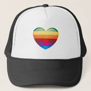 Boné Rainbow Heart