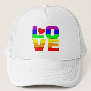 Boné Rainbow Love hat