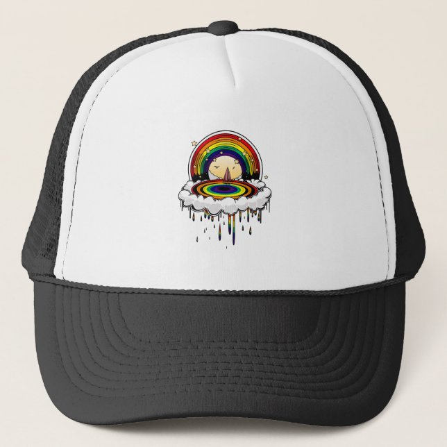 Boné Rainbow Rain (Frente)