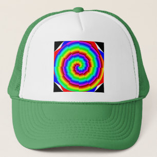 Boné Rainbow Spiral por Kenneth Yoncich