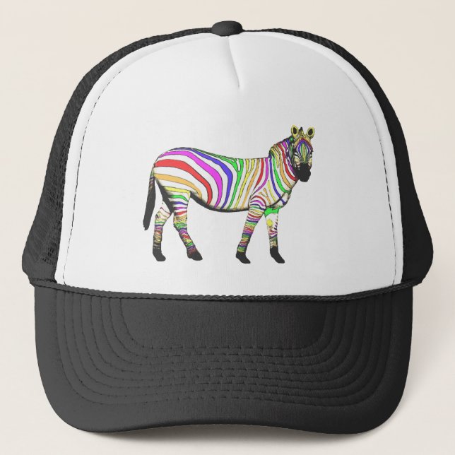 Boné Rainbow Zebra (Frente)