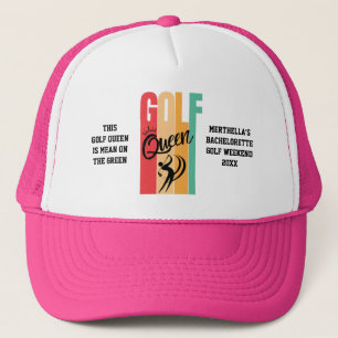 Boné Rainha do GOLFE FEMININO Personalizado