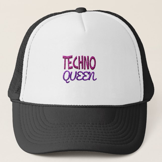 Boné Rainha Techno (Frente)