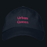 Boné Rainha Urbana - Marinho Gordo, Na moda, Legal<br><div class="desc">Domine as ruas com estilo com o boné bordado da Rainha Urbana — onde negrito encontra belo. Este marinho ajustável apresenta texto personalizado que reflete o seu espírito feroz e o seu talento de chic da cidade. Quer você esteja em movimento ou fazer declaração, este boné é sua coroa de...</div>