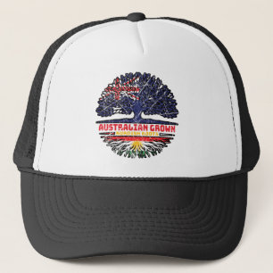 Boné Raízes de Árvores Australianas Curdas da Austrália