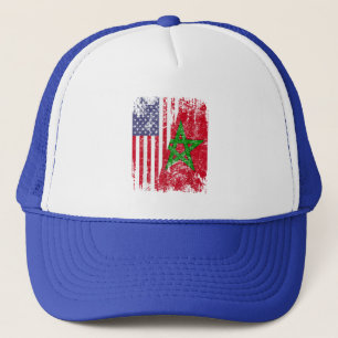 Boné RAÍZES MARROQUINAS Meia Bandeira Americana BAN