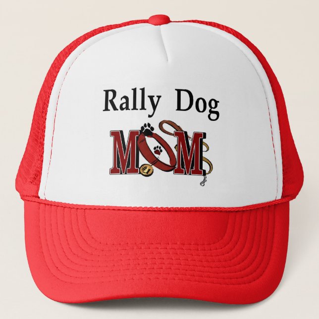 Boné Rally Obedience Dog Mamãe Dons (Frente)