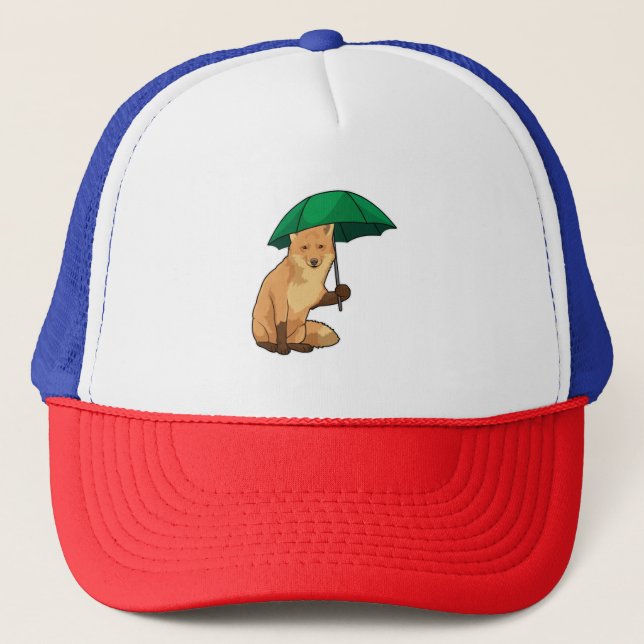 Boné Raposa com guarda-chuva (Frente)