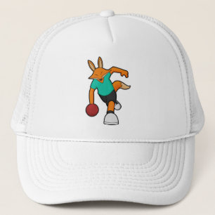 Boné Raposa em Boliche com Bola de boliche