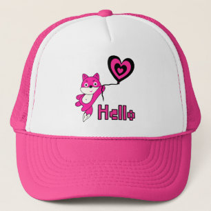 Boné Raposa rosa voadora