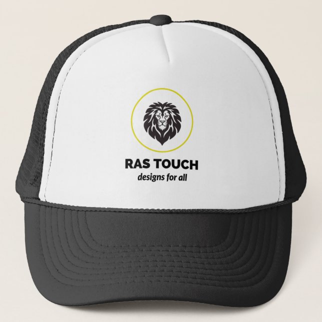 Boné Ras Touch (Leão) - Trucker Hat (Frente)