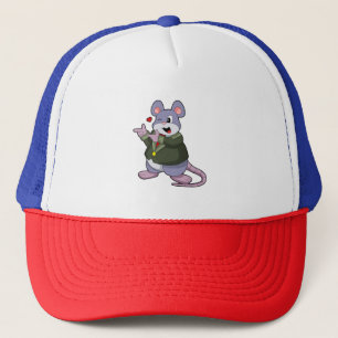 Boné Rato como Noivo com Terno