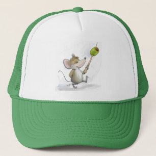 Boné Rato feliz Moe com Chapéu de Olive Deli