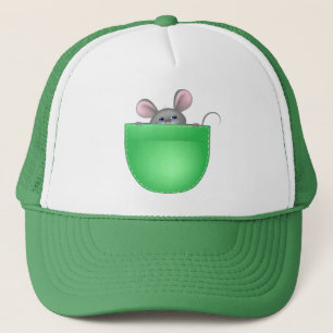 Boné Rato no bolso