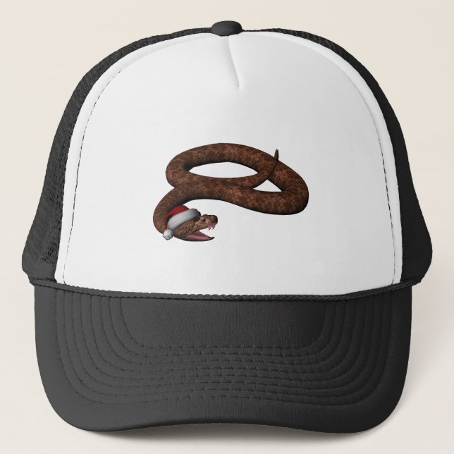 Boné Rattlesnake With Santa Hat (Frente)