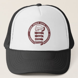 Boné RAUC com logotipo grená