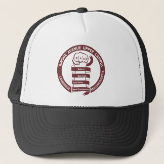 Boné RAUC Trucker Style Hat Maroon Logo