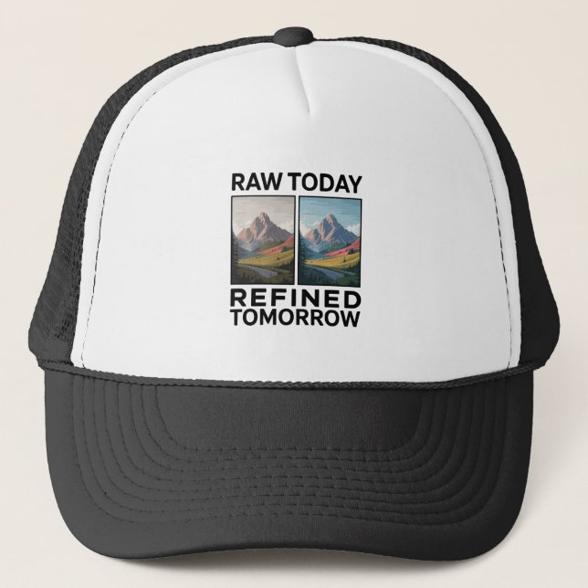 Boné RAW Hoje Refinado Amanhã (Frente)
