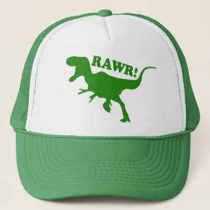 Boné RAWR é como os dinossauros dizem que eu te amo