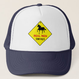 Boné Real Men DRIVES - Trucker Hat