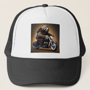 Boné Rebel Sloth: Uma Motobicicleta Que Caminhava Com U