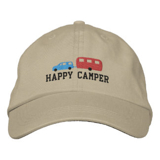 Boné Reboque de Camping e Carro Feliz Camper