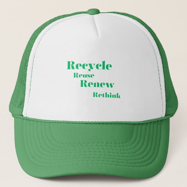 Boné Recicle Reutilize Renove Repense (Frente)