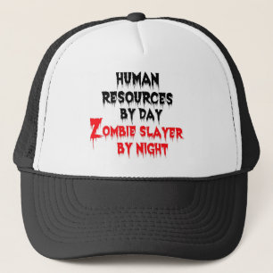 Boné Recursos Humanos por Dia Zombie Slayer by Night