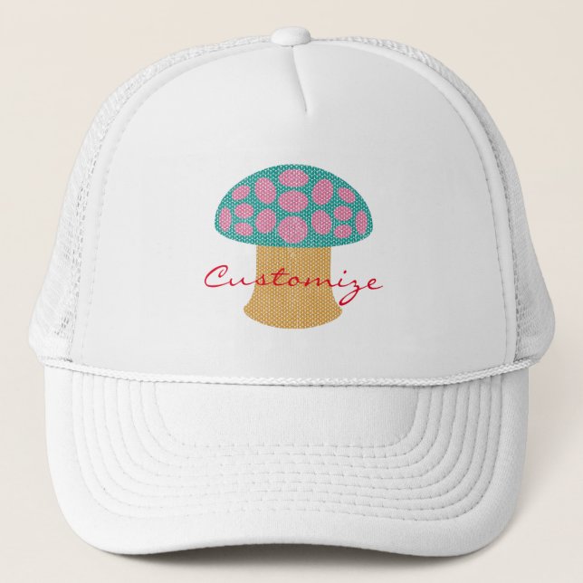 Boné Red Amanita Mushroom Thunder_Cove (Frente)