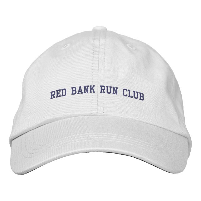 Boné Red Bank Run Club Baseball Hat (Frente)