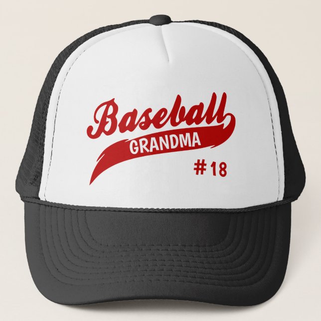 Boné Red Baseball GRANDPARENT (Frente)