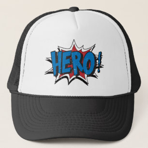 Boné Red & Blue Vintage Hero Graphic Super Heroes Cli