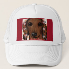 BONÉ RED DACHSHUND