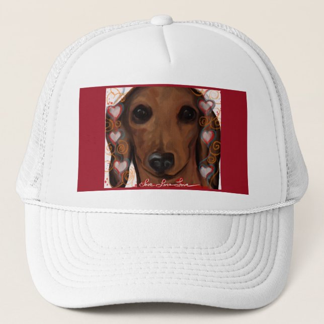 BONÉ RED DACHSHUND (Frente)